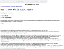Tablet Screenshot of magunkrol.kozoskepviselo.hu